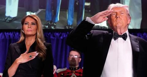 image of Donald and Melania trump