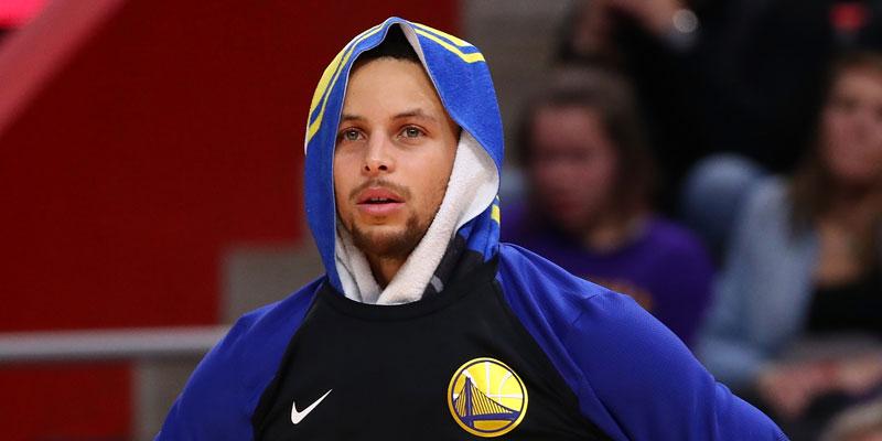 Steph curry moon post pic