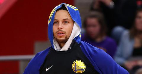 Steph curry moon post pic