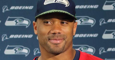 Russell Wilson at NFL - Seattle Seahawks Press Conference