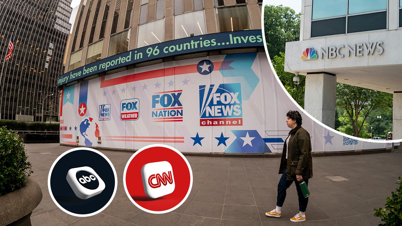 Image of The Trump administration has clashed with outlets like ABC, CNN, NBC and CBS.