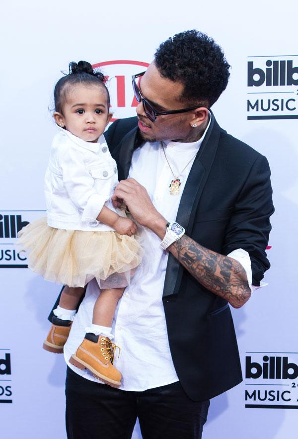 Rihanna chris brown daughter royalty meet first time 02