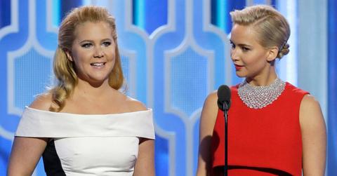 Jennifer lawrence amy schumer friendship over 1