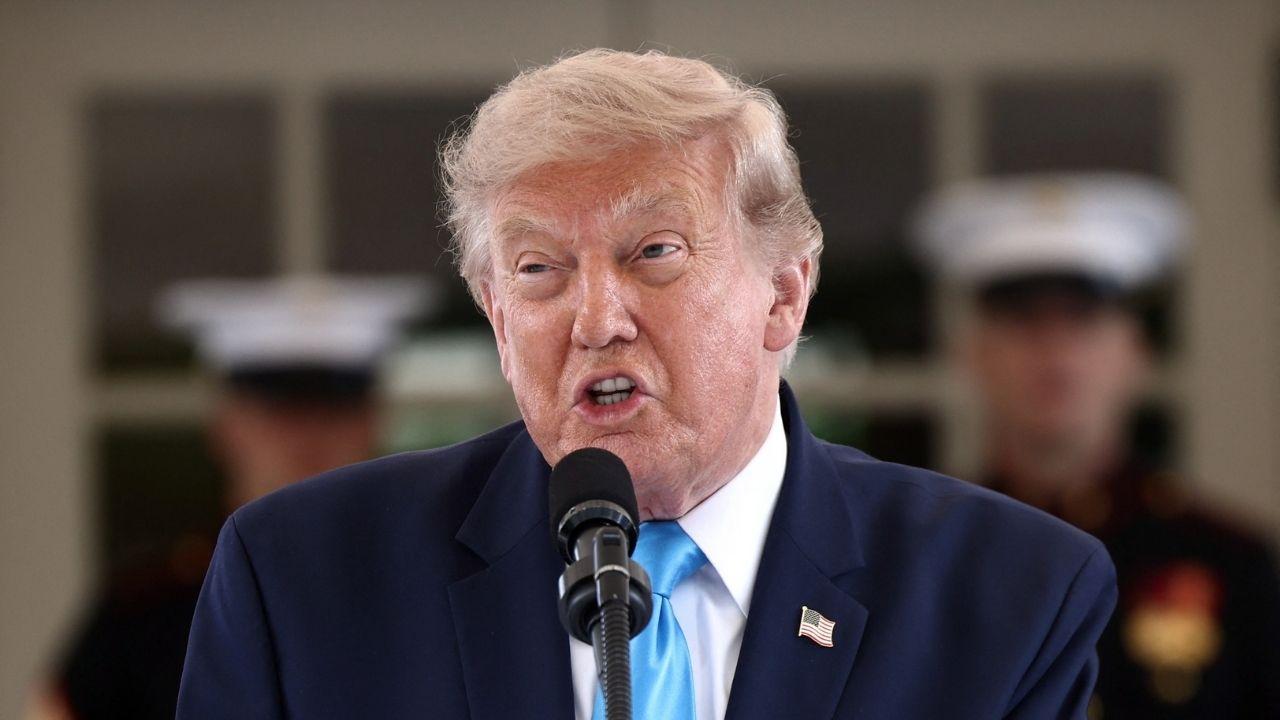 Image of Donald Trump reportedly grew frustrated as the Iran conflict continued.