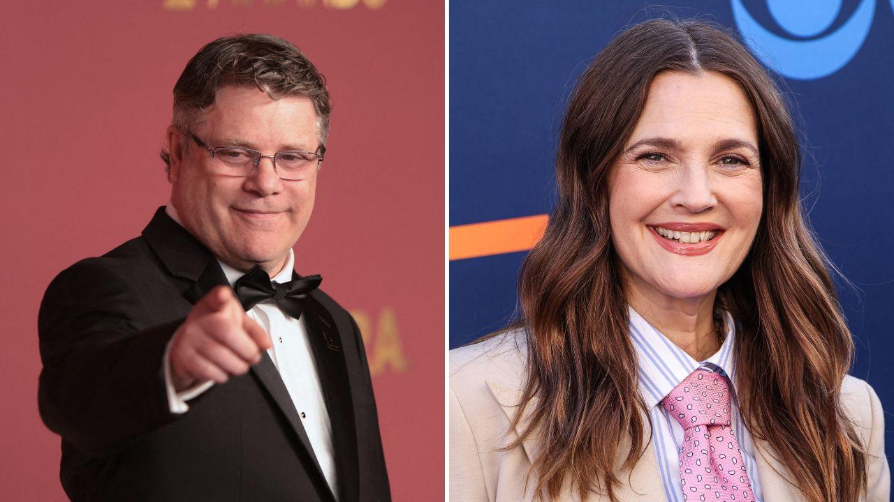Image of Sean Astin recalled how he had worried about Drew Barrymore while they were both growing up in the spotlight.