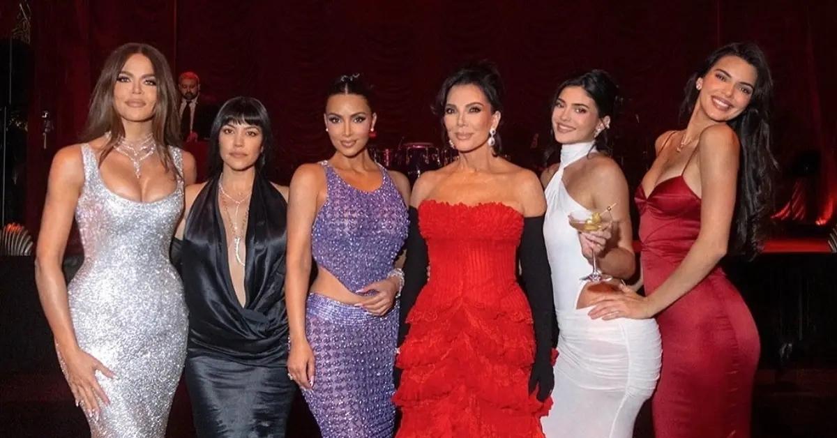 Photo of The former royals were seen in Kim Kardashian's and Kris Jenner's posts before the images were erased.