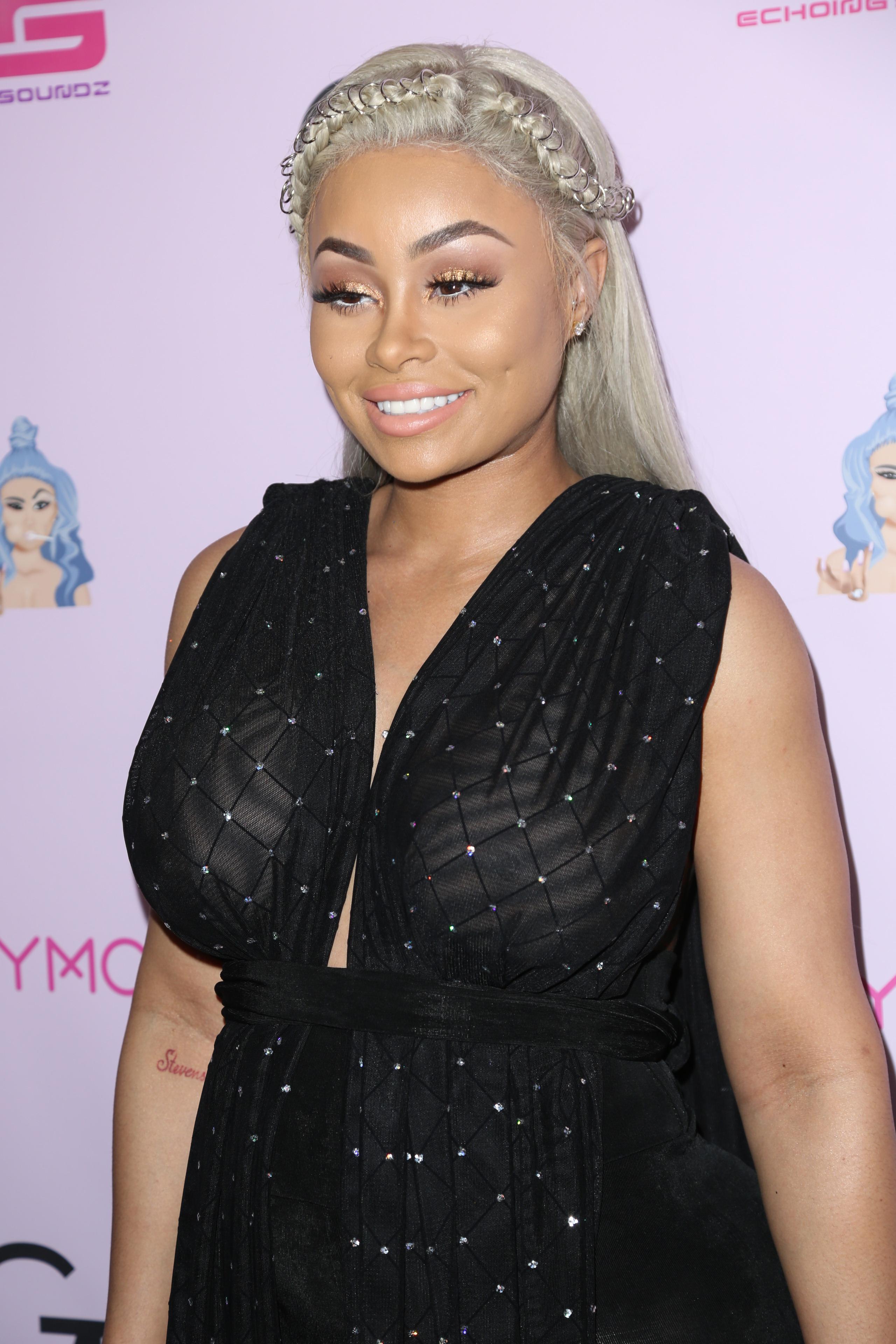 Blac Chyna&#8217;s birthday celebration and unveiling of her Chymoji emoji collection at Hard Rock Cafe in Hollywood