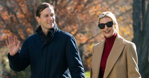 ivanka trump all smiles dazzles white dress husband jared kushner pp