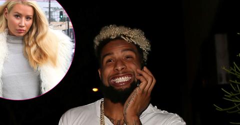 Odell Beckham arrives at Bootsy Bellows