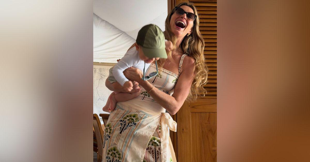 Image of Gisele Bündchen recently married Joaquim Valente.