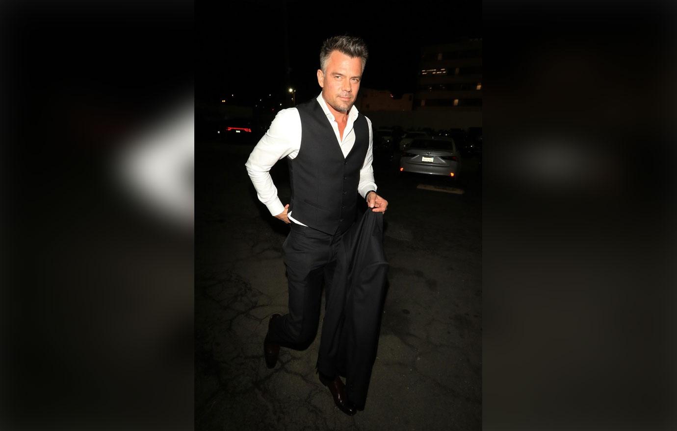 Josh Duhamel looking sharp outside Avalon in Hollywood