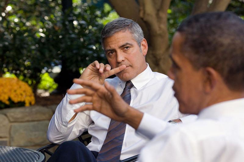 barack obama knew george clooney op ed