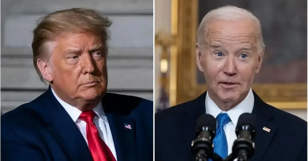 donald trump mocked joe biden locked and loaded family fbi raid