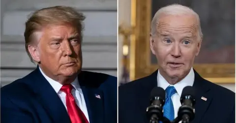 donald trump mocked joe biden locked and loaded family fbi raid