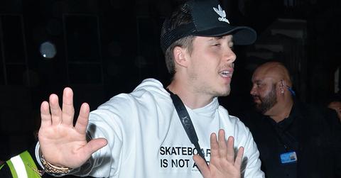 Brooklyn beckham keeps low profile mystery girl main