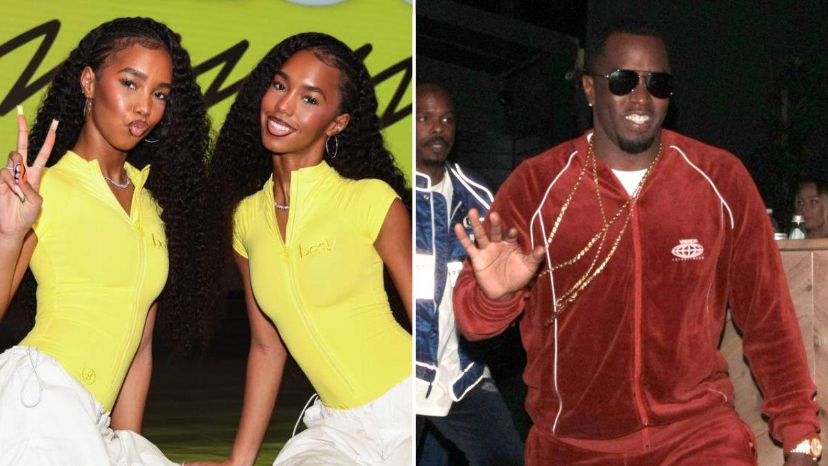 Photo of Jessie Combs, D’Lila Combs and Sean 'Diddy' Combs