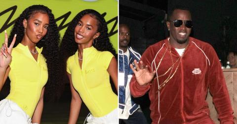 Photo of Jessie Combs, D’Lila Combs and Sean 'Diddy' Combs