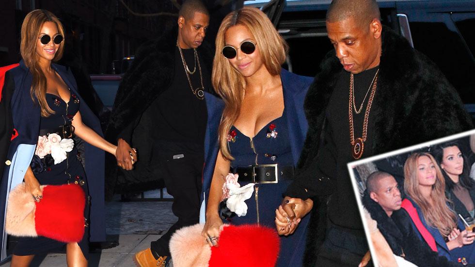 Beyonce Jay-Z Hold Hands