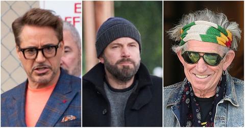 robert downey jr ben affleck keith richards