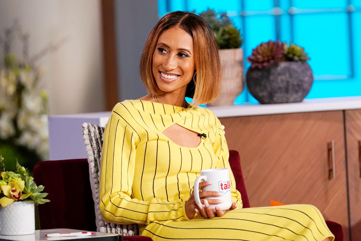 elaine welteroth hints shooting something special abc news the talk drama ok