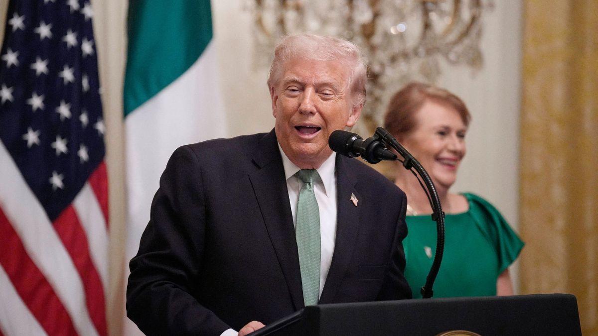 Image of The posters linked awards season to global conflict.