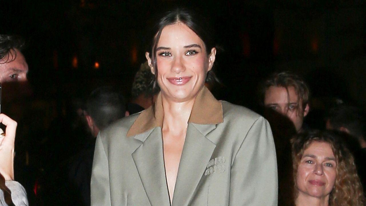 Image of Ella Bleu changed her mesmerising look for the Miu Miu afterparty.
