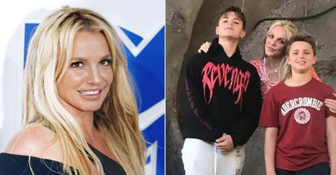 britney spears dedicates memoir sons despite estrangement