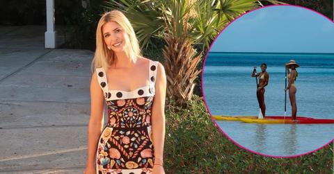 Composite photo of Ivanka and Kai Trump