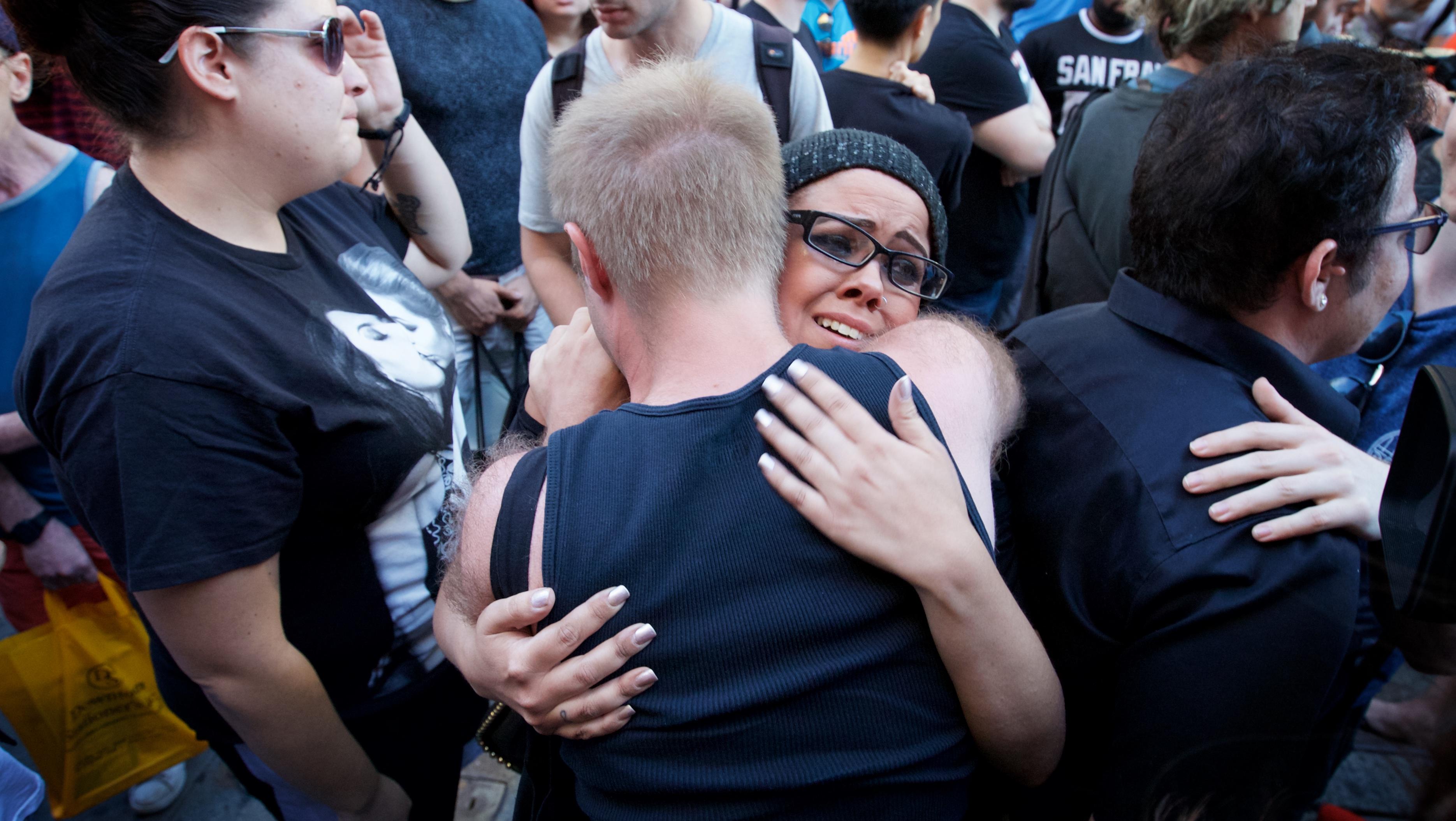 Vigil For Orlando Nightclub Shooting Victims