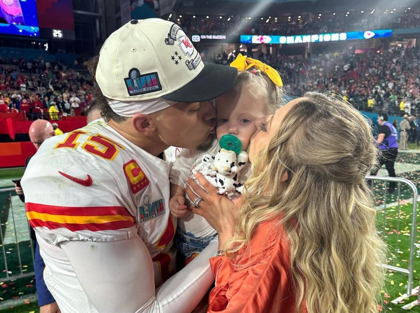 Patrick Mahomes' Fiancée Says She's Being 'Attacked' After Champagne  Celebration