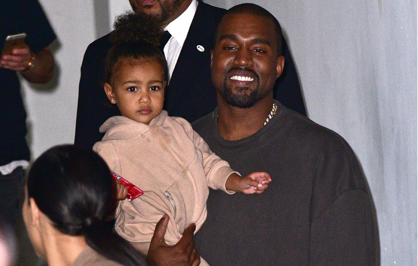 Kanye West and North West