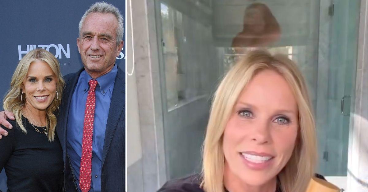 Composite photo of Robert F. Kennedy Jr. and Cheryl Hines.