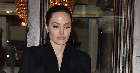 Angelina Jolie & Maddox Seen Leaving Their Hotel And Arriving At Buckingham Palace In London