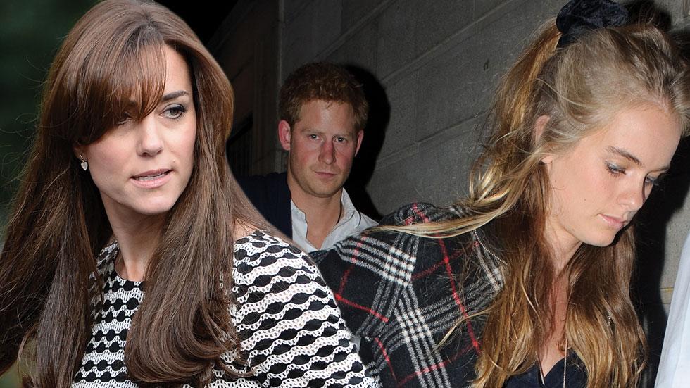 Kate middleton urges prince harry ditch cressida bonas