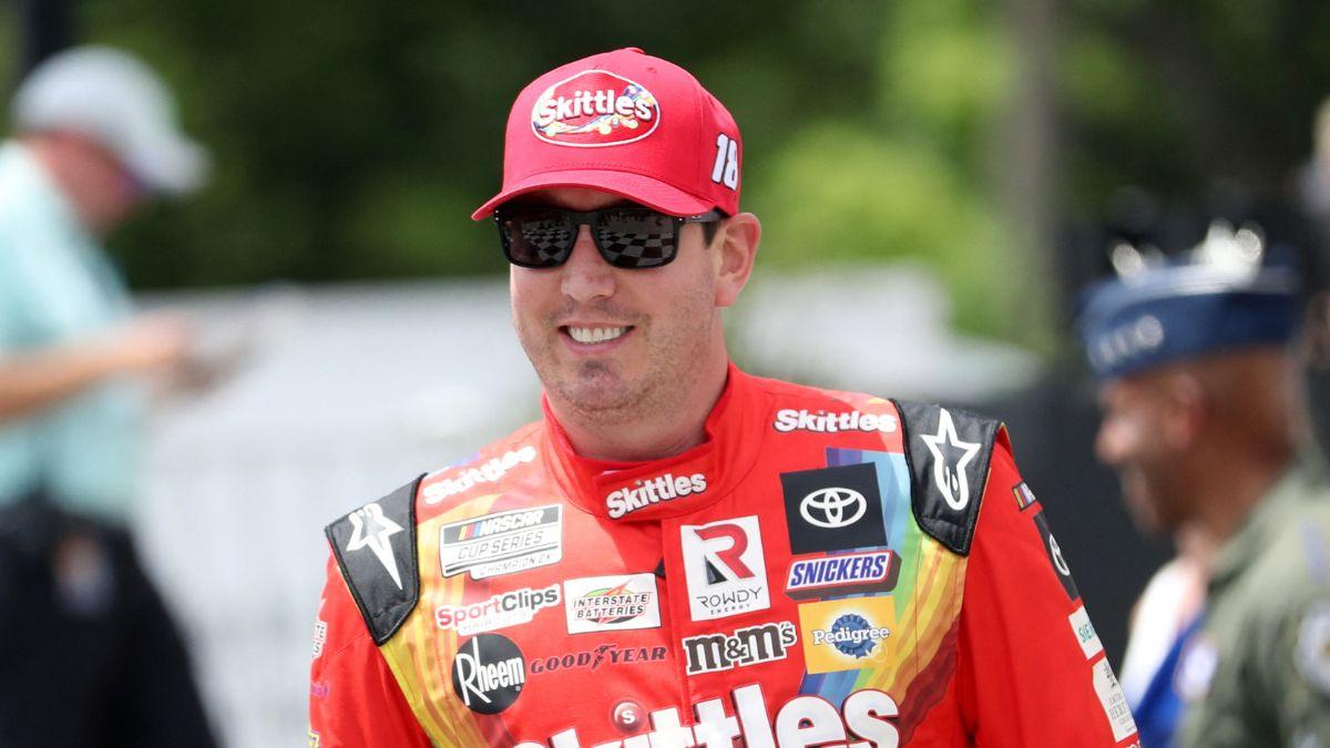 Photo of Kyle Busch.