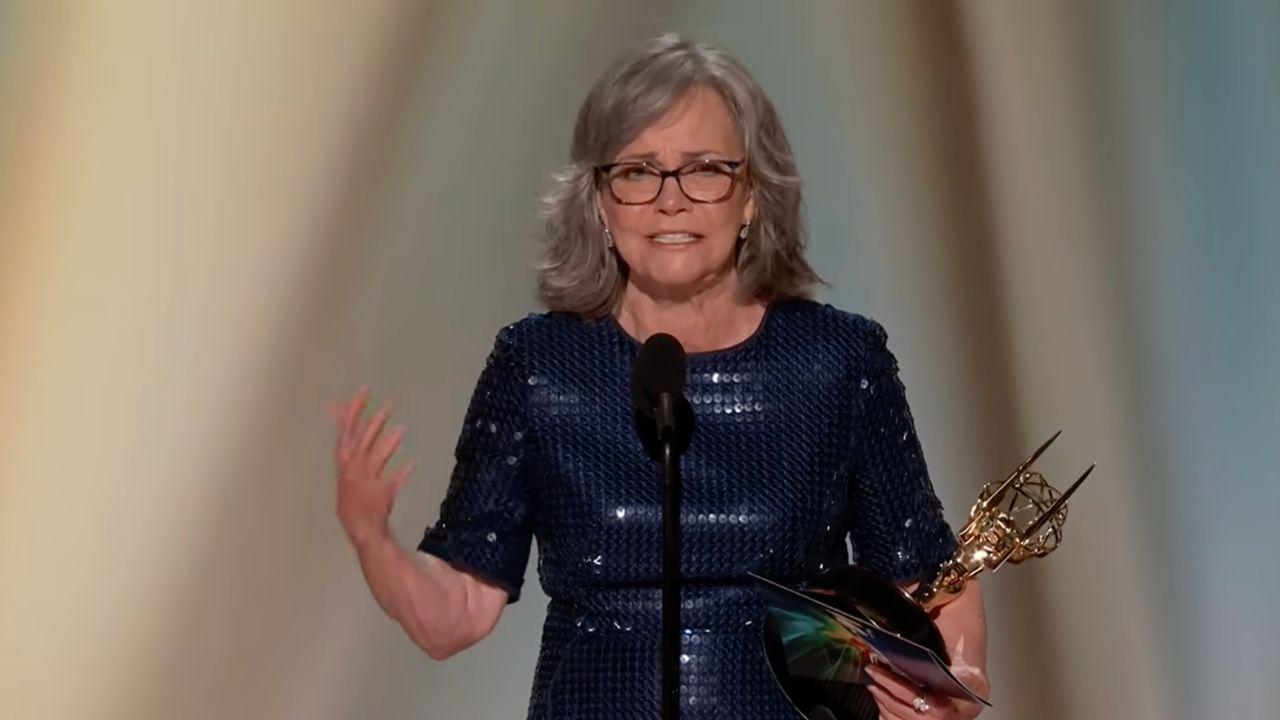 Photo of Sally Field gave an impassioned speech.