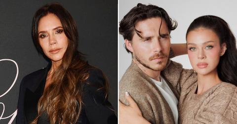 Photo of Victoria Beckham, Brooklyn Beckham and Nicola Peltz