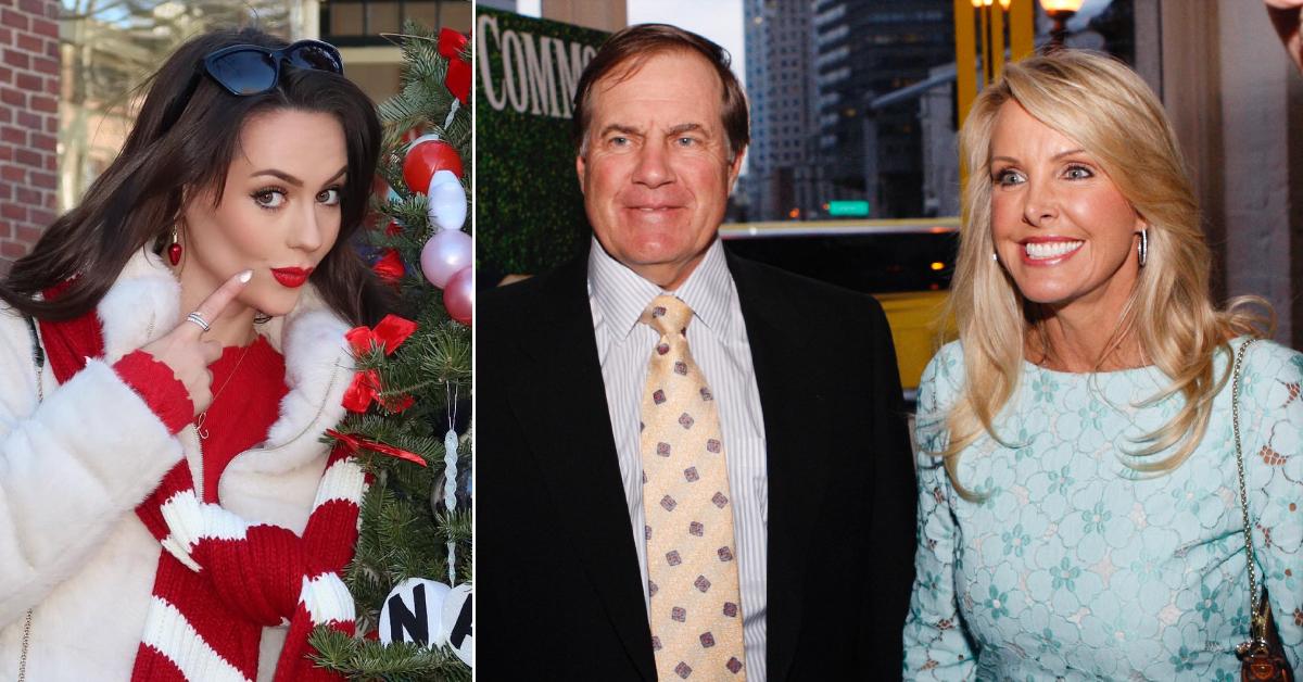 jordon hudson shades bill belichick ex linda holliday party post