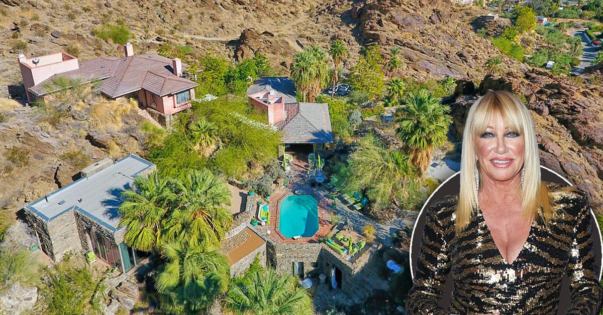 suzanne somers sells glamorous desert compound