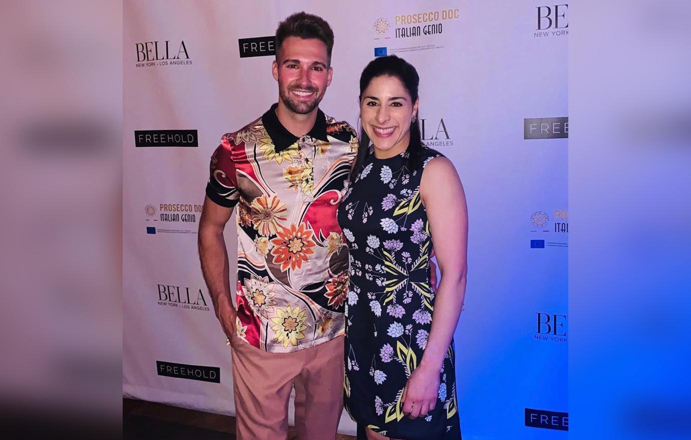 james maslow renee santos bella magazine party