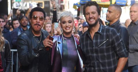 Photo of Katy Perry, Luke Bryan and Lionel Richie.