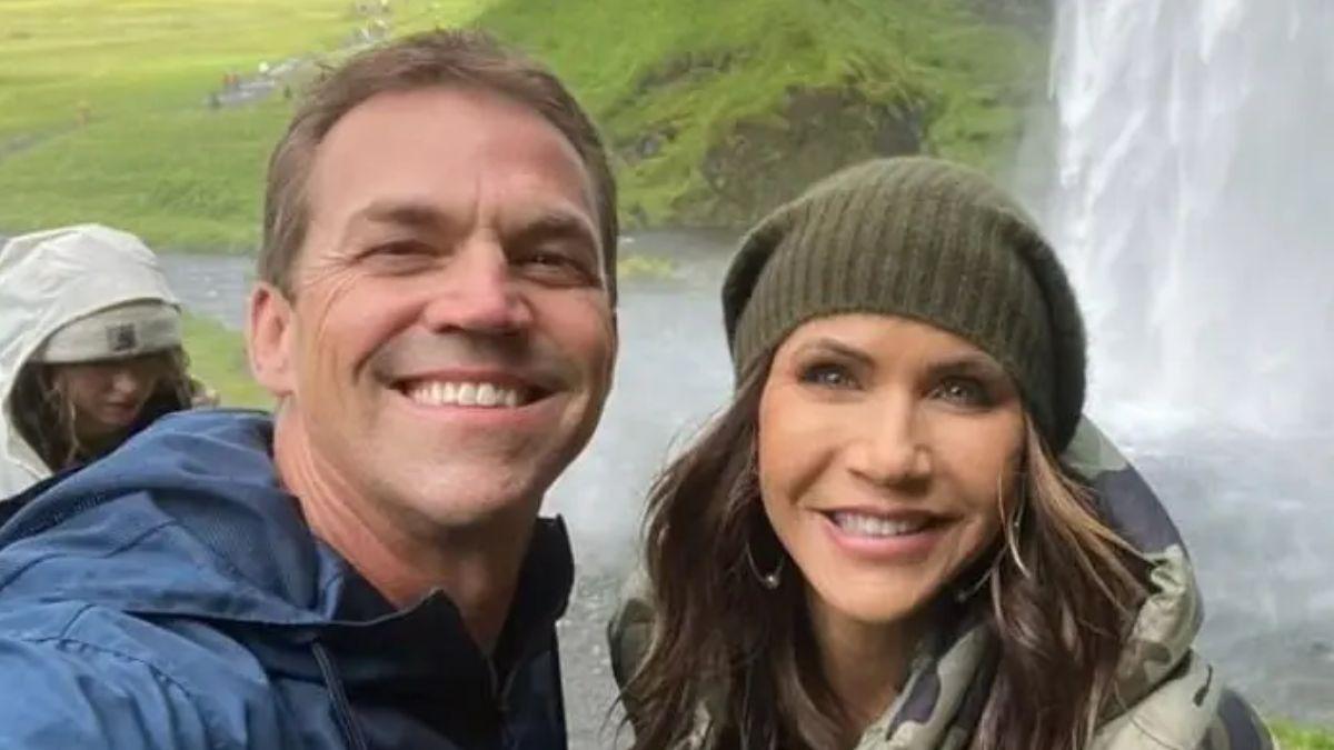 Image of Bryon and Kristi Noem.