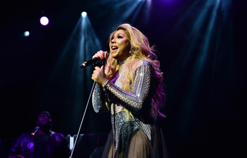 Tamar Braxton Shows Off Her Voluptuous Booty In Near-Naked Ensemble