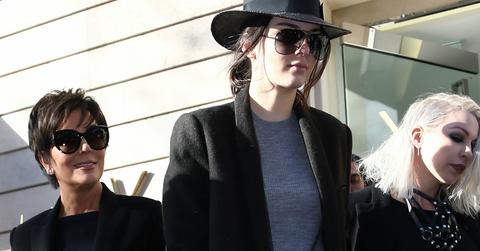 Kendall Jenner And Kris Jenner Shop In Paris