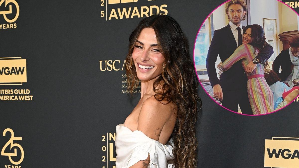 photo of Sarah Shahi, Adam Demos. 