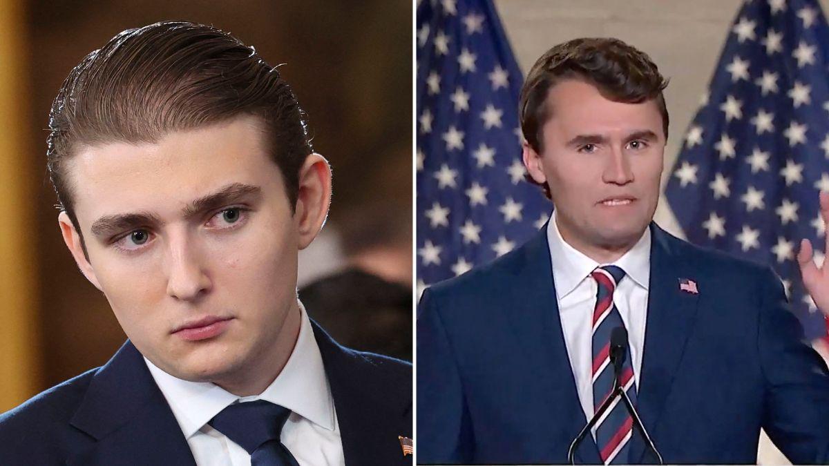 Photo of Barron Trump informed the president of Charlie Kirk's shocking assassination.