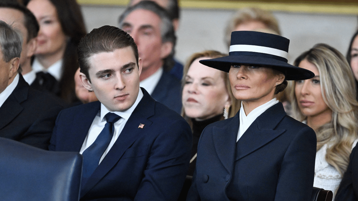 Photo of For his sophomore year at NYU, Barron decided to ditch the Manhattan campus and transfer to the school's Washington, D.C., location.