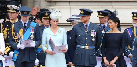 meghan markle prince harry not speaking royal family