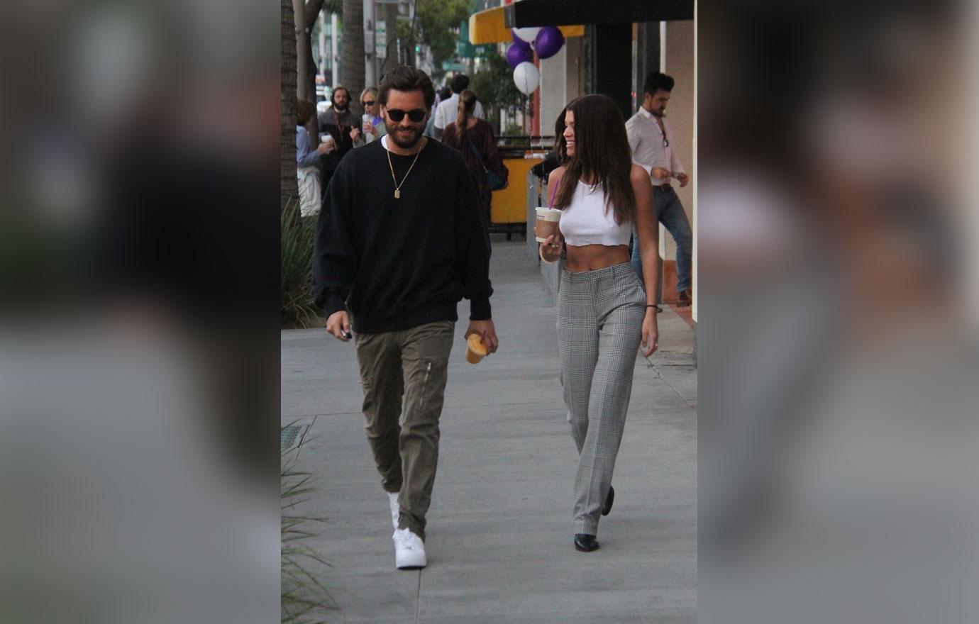 *EXCLUSIVE* Scott Disick and Sofia Richie pay a visit to Coffee Bean together