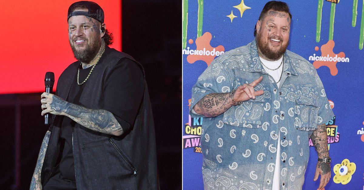 Image of Jelly Roll lost between 275 and 300 pounds.